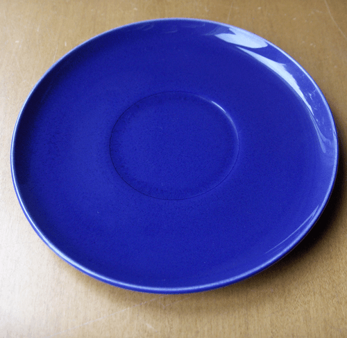 Franziskaner El Patio Ball Cremesuppen Set~mexikanisch blau glänzend~#264~Vintage 30er Jahre - Bild 2 von 5