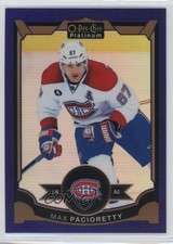 2015-16 O-Pee-Chee Platinum Rainbow Purple 24/25 Max Pacioretty #34 1bz