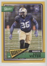 2018 Panini Classics Rookies Timeless Tributes Gold 90/99 Azeem Victor #266 0l1