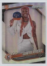 2025 Panini Prizm WNBA Variation Silver Saniya Rivers #150 Rookie RC 5b1