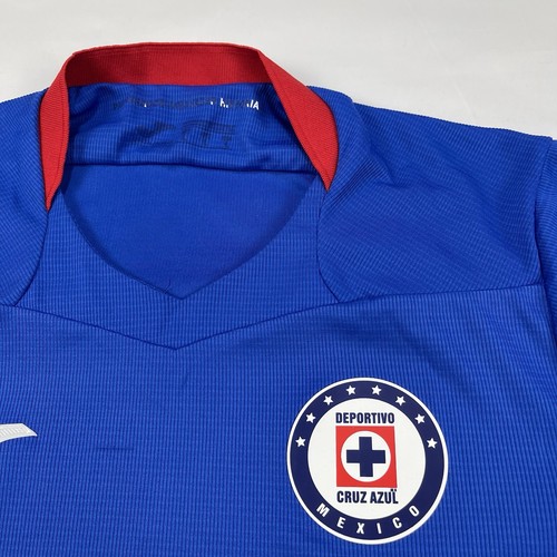 Camiseta de fútbol Joma Cruz Azul para hombre talla grande Liga MX azul Caliente - Imagen 8 de 19