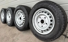 Ford Transit Custom Stahlfelgen 15 Zoll Winterräder KBA43737 DOT21 6-9mm TOP