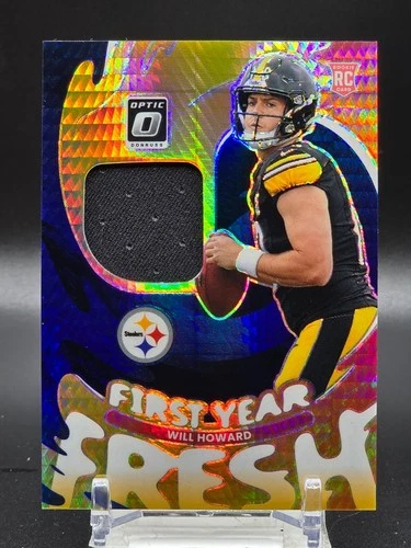 2025 Donruss Optic Will Howard Blue Hyper (RAW)