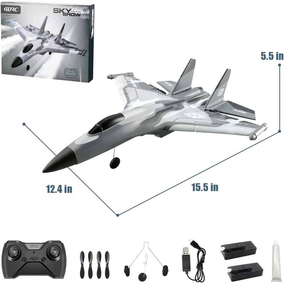 Rc Plane F-22, Stealth Raptor Remote Control Airplane 3 Channel Stunt Fighter... - Image 3 of 4