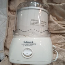 Cuisinart Frozen Ice Cream Yogurt Sorbet Maker, Model ICE-20 1.5 Quart 