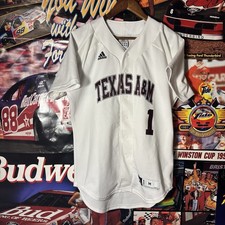 Adidas Texas A&M Aggies Men&rsquo;s Medium Baseball Authentic Team Jersey 12th Man
