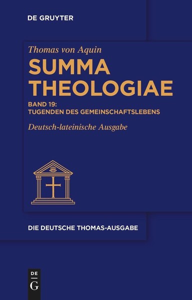 Tugenden Des Gemeinschaftslebens Thomas Von Aquin-image