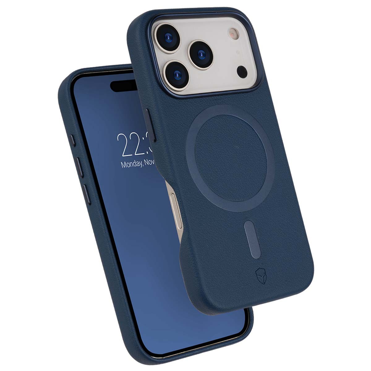 Évitez les bris d'écran : coque antichoc iPhone 17 Pro Force Case bleu 2m