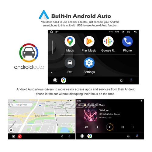 9" Android 11 Car Stereo GPS CarPlay 32GB for BMW 3 Series E46 M3 Rover 75 MG ZT - Picture 5 of 14