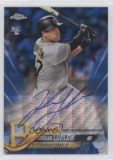 2018 Topps Chrome Rookie Blue Wave Refractor /150 Jordan Luplow #RA-JL Auto 0g4