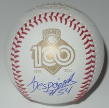 ALFREDO DESPAIGNE AUTO SIGNED 100 ANOS LIGA MEXICANA BEISBOL JSA COA BASEBALL