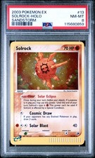 2003 POKEMON EX SANDSTORM #13 SOLROCK-HOLO PSA 8 on eBay
