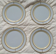 SET 4 PIATTI DA TÈ O PANE RICHARD GINORI DIVA COL.CELESTE CM.17