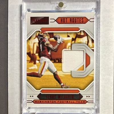 Terry McLaurin jersey numbered patch 17/25 Washington commanders redskins 