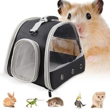 Black Pet Travel Carrier Portable Soft Sided Comfort Case Dog Cat Handle Bag S