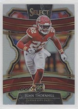 2019 Panini Select Concourse Silver Prizm Juan Thornhill #68 00dh