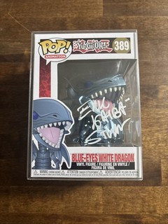 Funko POP! Blue Eyes White Dragon #389 Eric Stuart Auto JSA COA