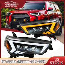 Full LED Headlight For Toyota 4Runner 2014-2022 Head Lamps Sequential Assembly