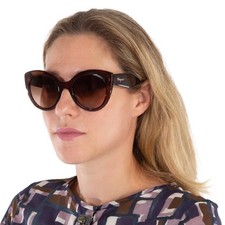 Salvatore Ferragamo Brown Gradient Butterfly Ladies Sunglasses SF964S 210 54