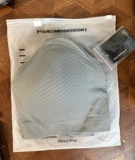 Underoutfit Comfort Shaping Bra w/ Adjustable Straps stripes -458 XL Gray