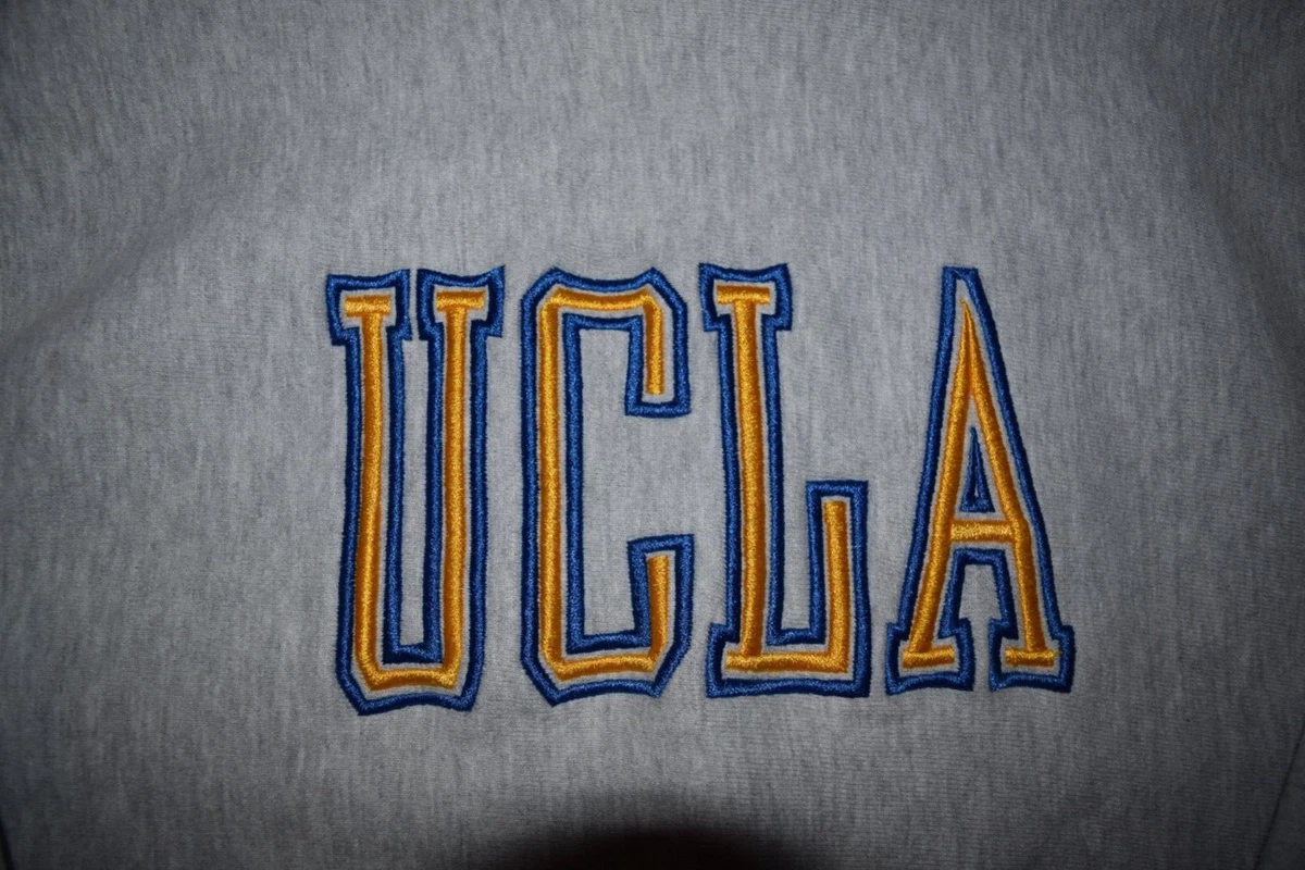 Vintage Mens XL Champion Reverse Weave UCLA BRUINS embroidered