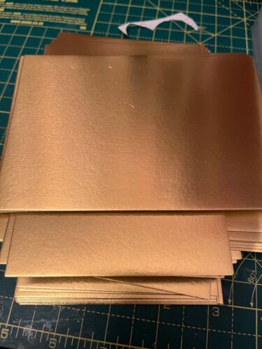 JOBLOT CARD CRAFTING A5 A6 card x 140 Scrapbook Journal Card Making gold silver - Picture 9 of 11