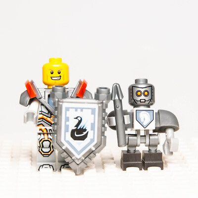 LEGO Nexo Knights Minifigures - Lance (nex076) & Bot (nex091