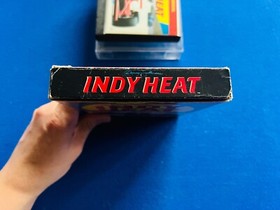 Danny Sullivan's Indy Heat NES Nintendo Box Manuale CIB Completo Inserti Promo