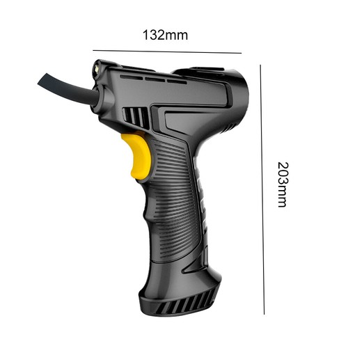 Bomba de aire de coche portátil inflador compresor eléctrico LED digital 12V - Imagen 3 de 12