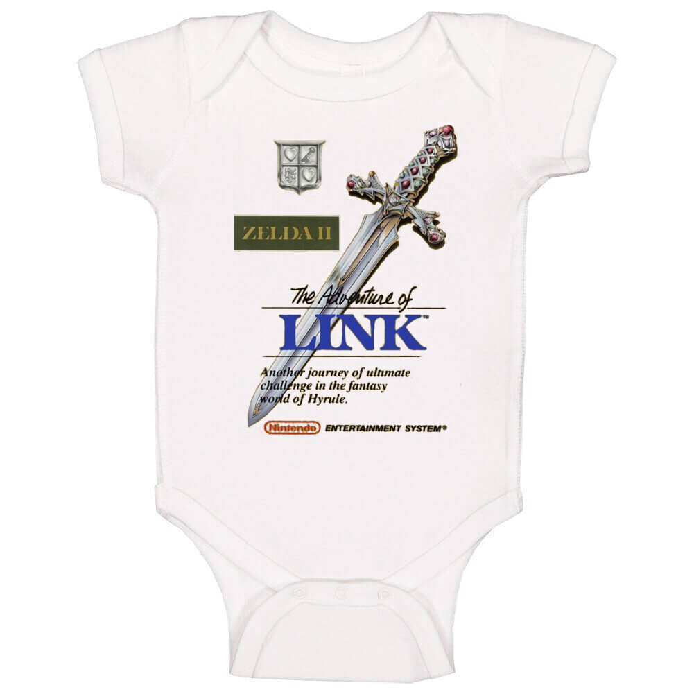 Zelda 2 The Adventure Of Link Video Game Cover T Shirt | eBay
