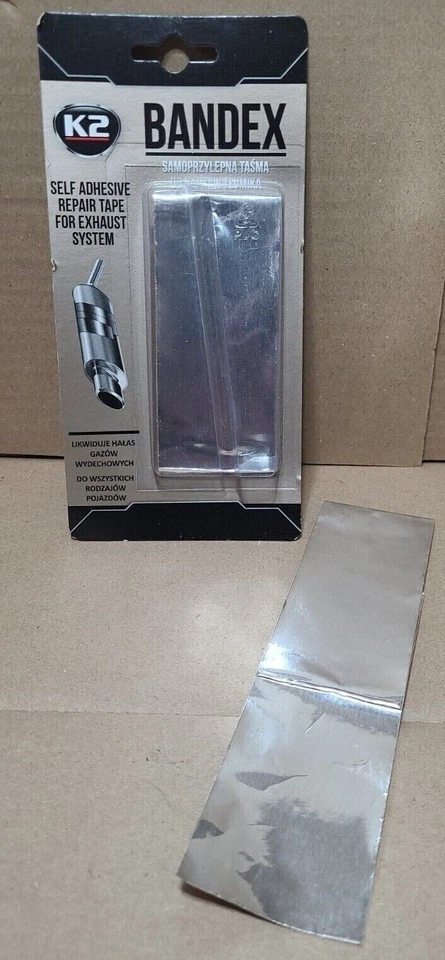 K2 Dichtband 100cmx5cm Bandex Auspuff Auspuffreparaturband Reparaturband