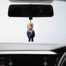 Trump Car Air Freshener Funny Hanging Ornament For Auto Home Gift 10 Pack