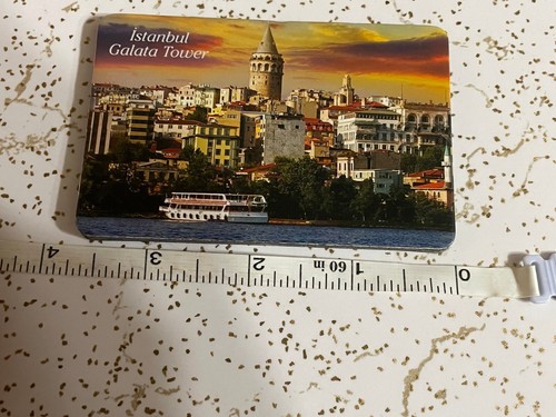 Turkey Istanbul Galata Tower Fridge Magnet Accessory Souvenir Gift - Picture 5 of 6