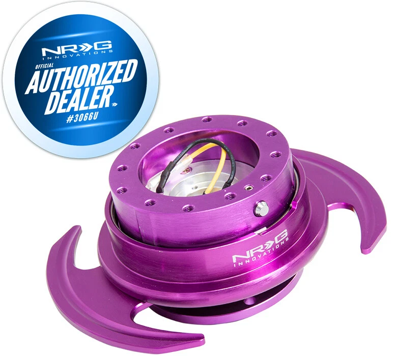 NRG Innovations Purple Car & Truck Steering Wheels & Horn Buttons