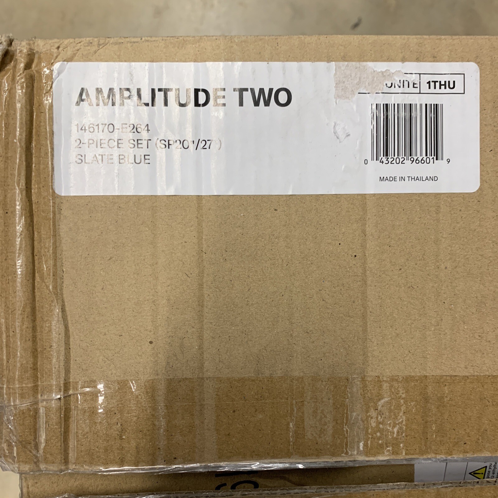 Samsonite Amplitude Two Hardside 2 Piece  Luggage Set Slate Blue