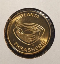 ATLANTA THRASHERS NHL GOLDEN MINT TOKEN