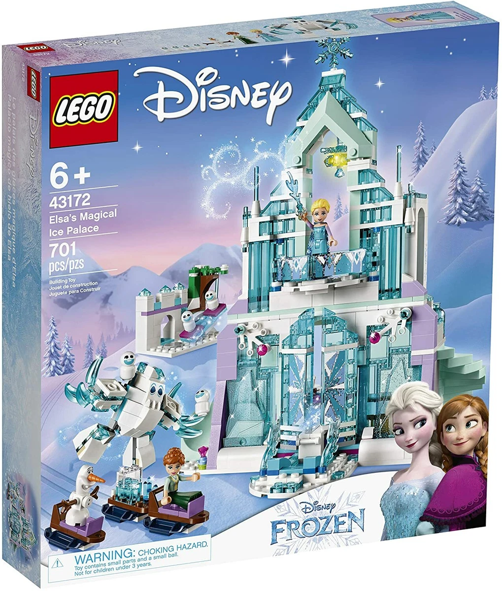 Lego Disney Princess Frozen 43172 ELSA'S MAGICAL ICE PALACE Olaf Anna NEW  SEALED