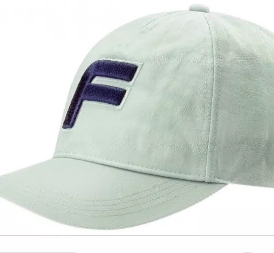 New Fenty Puma By Rihanna Embordered  F Cap Bay Mint Evening Blue Unisex Hat New Fenty Puma By Rihanna F Cap Bay Mint Evening Blue Unisex  main image 2