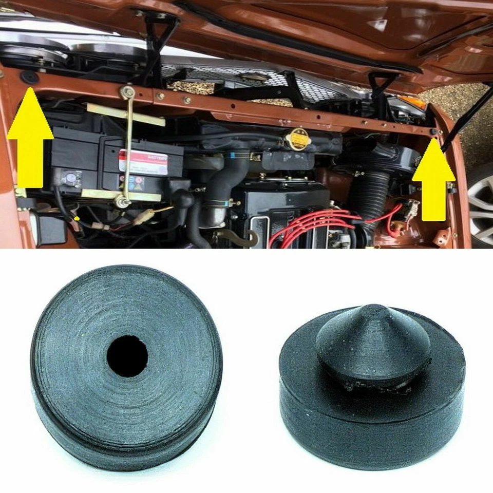 CELICA TA22 RA20 RA21 RA22 TA27 RA25 SPRING FENDER BONNET HOOD RUBBER BUMPER Foto 2 de 3