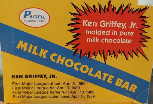 Ken Griffey Jr. 1989 Milk Chocolate Bar, Pacific Trading Cards SEE DESCRIPTION - Picture 6 of 7