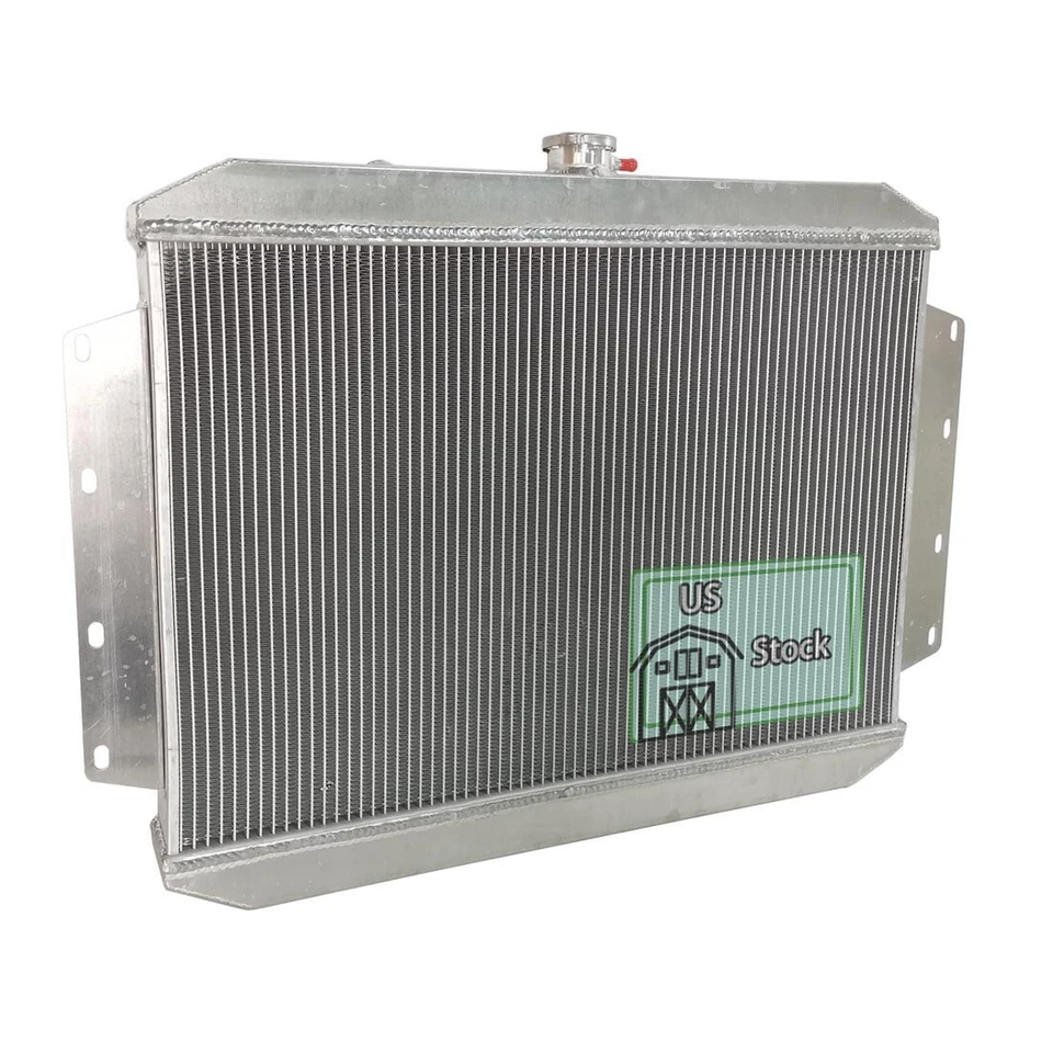 Radiador para International Harvester 1966-1967 D1100 1100A 1200B 1300A V8 CC6168 Foto 4 de 4