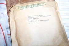 NOS USAF pilots oxygen hose P/N 232-686-12B 1977 mask to regulator