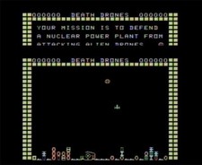 TI-99/4A RARE VINTAGE DEATH DRONES COPY ON DISK & MANUAL FROM MOONBEAM