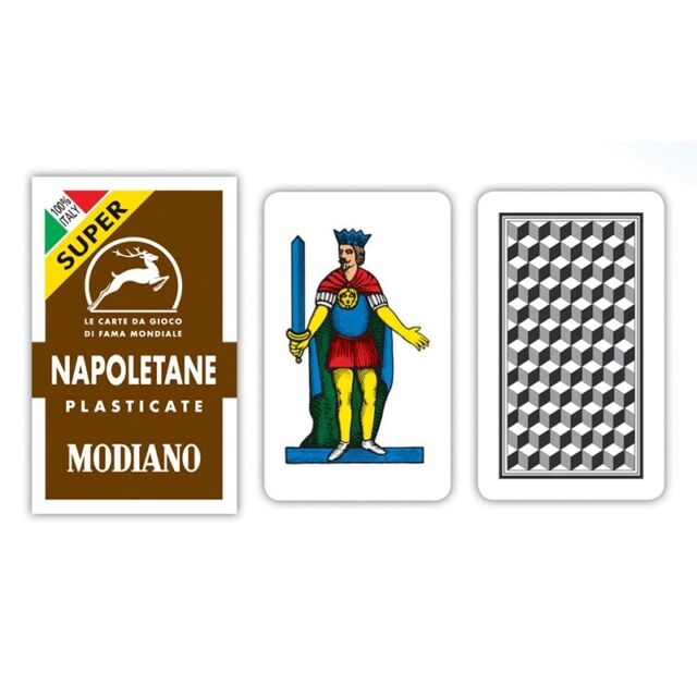 Carte Napoletane Marrone SUPER Modiano