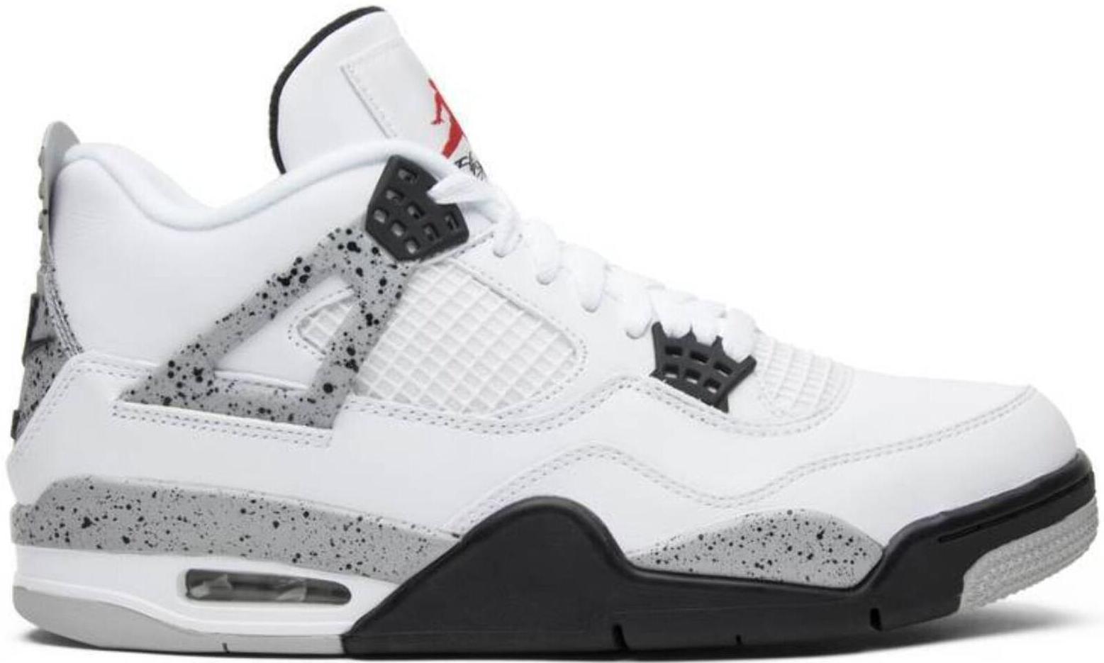 NIKE★AIR JORDAN 4★WHITE CEMENT Jordan 4 Retro OG Mid White Cement for Sale | Authenticity