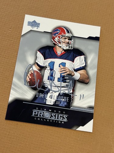 2004 ~ DREW BLEDSOE #9 / UPPER DECK - PRO SIGS FOOTBALL CARD / MINT - Picture 15 of 23