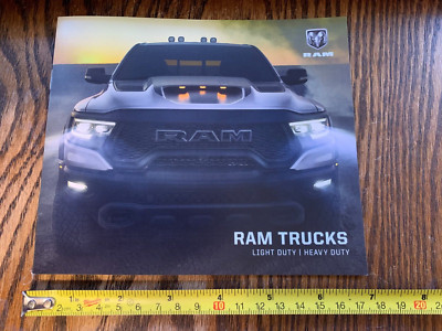 2021 DODGE RAM TRUCKS  Dealer Brochure pamphlet  Light Duty/Heavy Duty