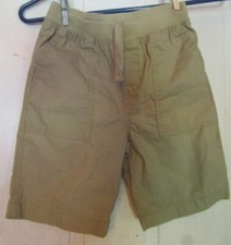 Boys Size XS 4/5 Faded Glory Tan Shorts With Pockets