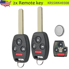 2 For 2009 2010 2011 2012 2013 2014 2015 Honda Pilot Keyless Remote Key Fob Chip