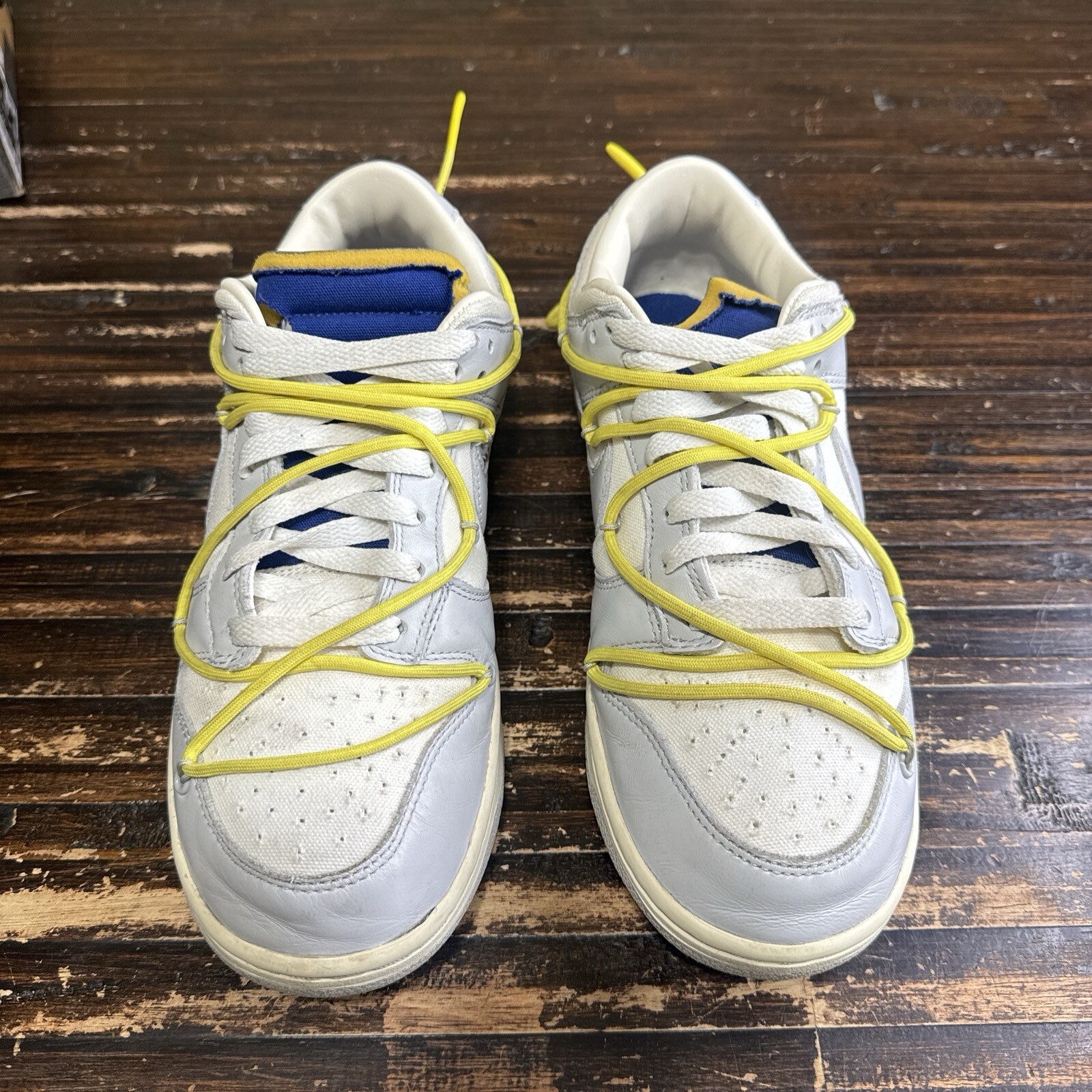 OFF WHITE X NIKE Nike Off White x Dunk Low 27 da uomo taglia 9 5 usate